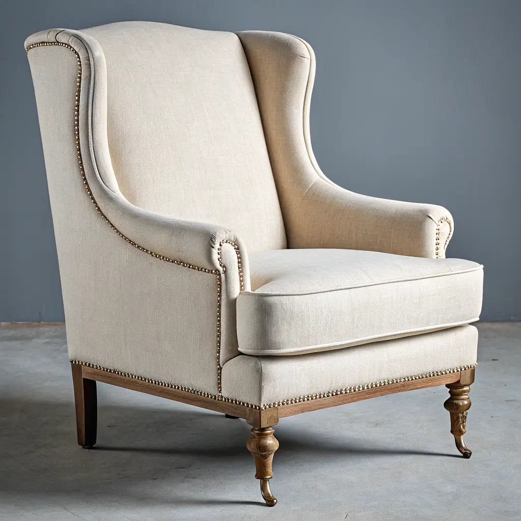 Classic Wooden Armchair